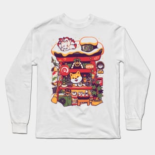 Cozy Cafe Long Sleeve T-Shirt